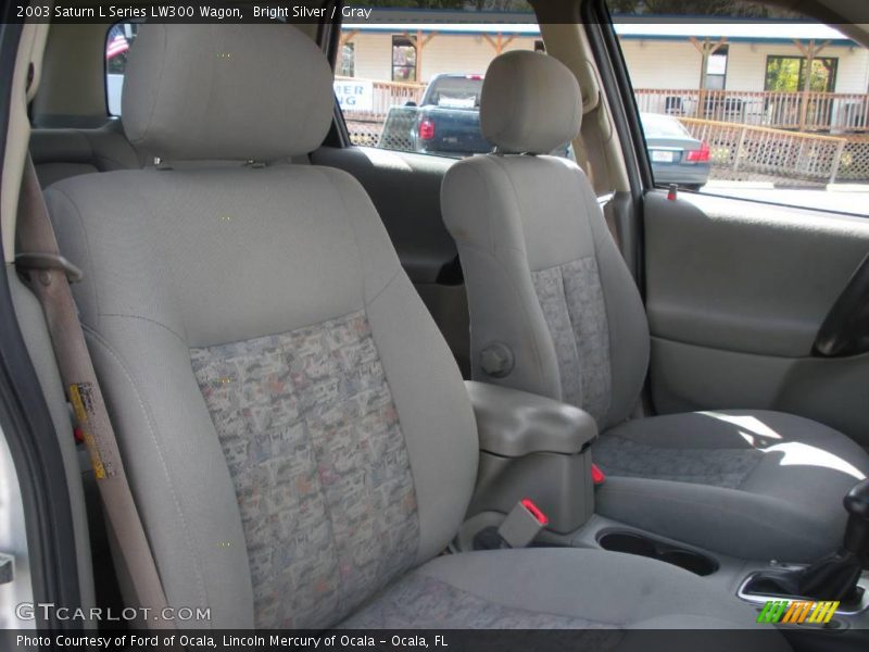 Bright Silver / Gray 2003 Saturn L Series LW300 Wagon