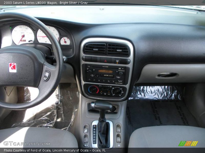 Bright Silver / Gray 2003 Saturn L Series LW300 Wagon