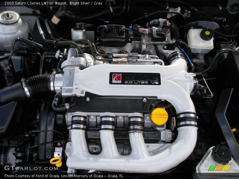 Bright Silver / Gray 2003 Saturn L Series LW300 Wagon