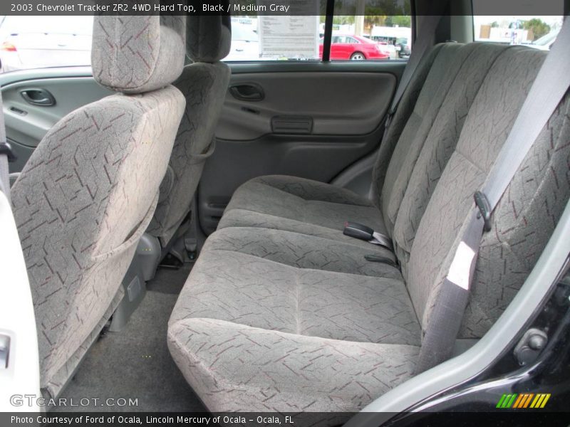 Black / Medium Gray 2003 Chevrolet Tracker ZR2 4WD Hard Top