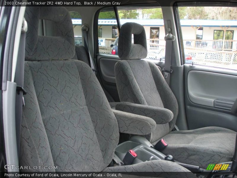 Black / Medium Gray 2003 Chevrolet Tracker ZR2 4WD Hard Top