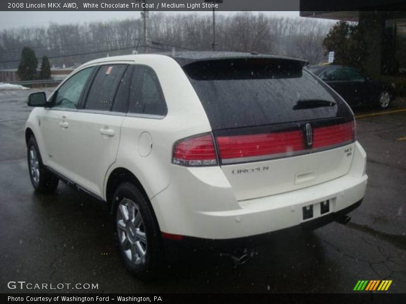 White Chocolate Tri Coat / Medium Light Stone 2008 Lincoln MKX AWD