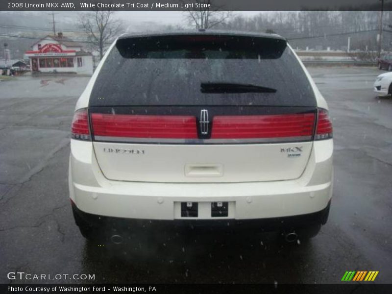 White Chocolate Tri Coat / Medium Light Stone 2008 Lincoln MKX AWD