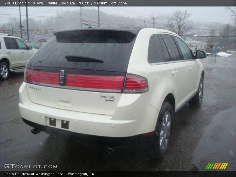 White Chocolate Tri Coat / Medium Light Stone 2008 Lincoln MKX AWD