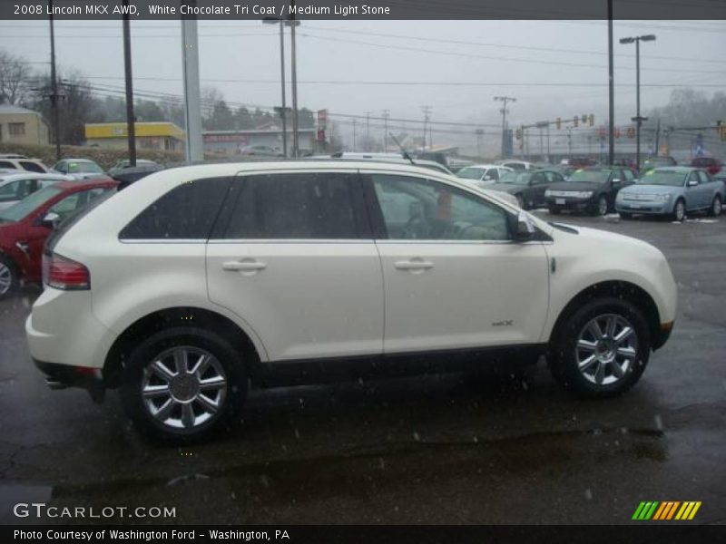 White Chocolate Tri Coat / Medium Light Stone 2008 Lincoln MKX AWD