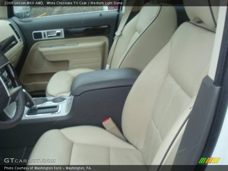 White Chocolate Tri Coat / Medium Light Stone 2008 Lincoln MKX AWD