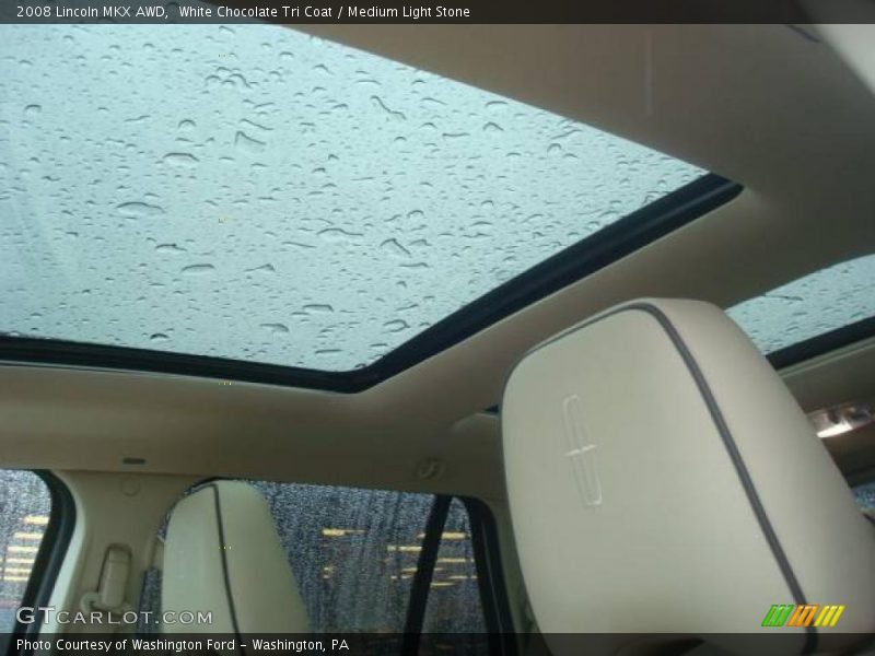 White Chocolate Tri Coat / Medium Light Stone 2008 Lincoln MKX AWD