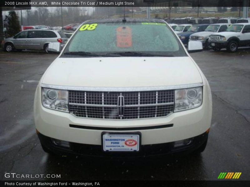 White Chocolate Tri Coat / Medium Light Stone 2008 Lincoln MKX AWD