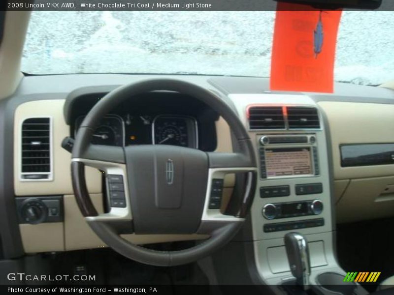 White Chocolate Tri Coat / Medium Light Stone 2008 Lincoln MKX AWD