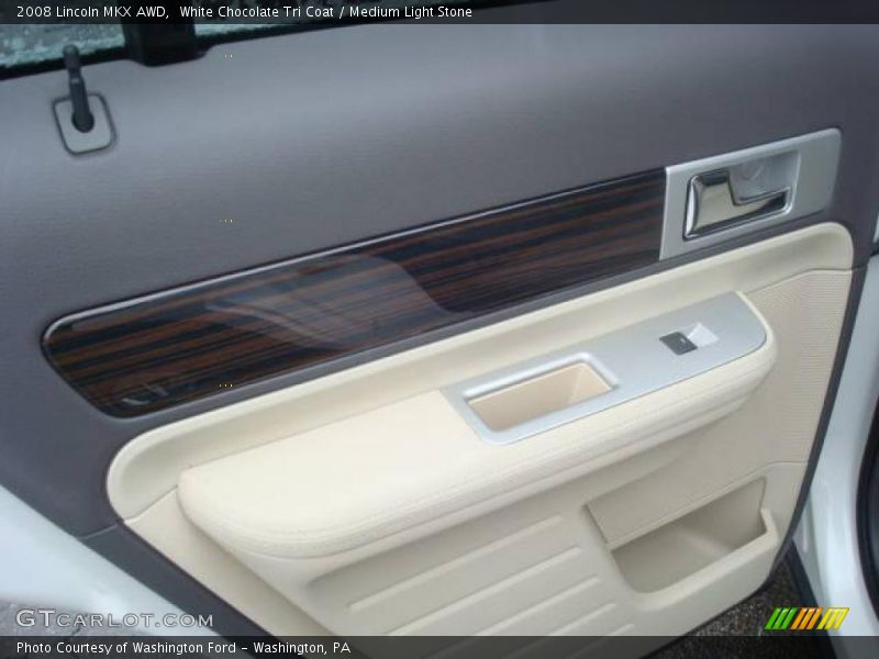 White Chocolate Tri Coat / Medium Light Stone 2008 Lincoln MKX AWD