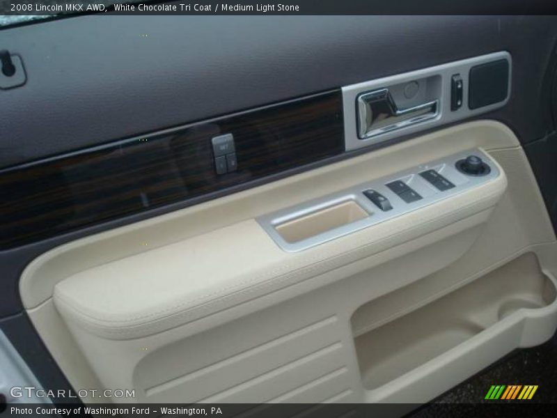 White Chocolate Tri Coat / Medium Light Stone 2008 Lincoln MKX AWD