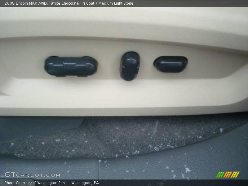 White Chocolate Tri Coat / Medium Light Stone 2008 Lincoln MKX AWD