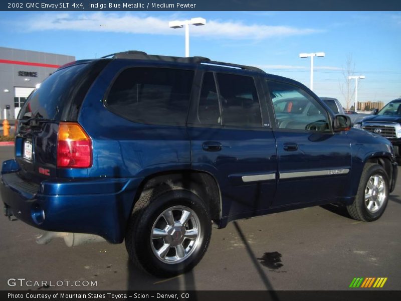 Indigo Blue Metallic / Medium Pewter 2002 GMC Envoy SLT 4x4
