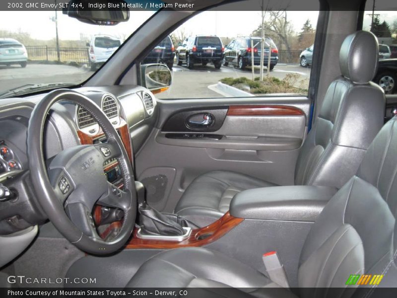 Indigo Blue Metallic / Medium Pewter 2002 GMC Envoy SLT 4x4
