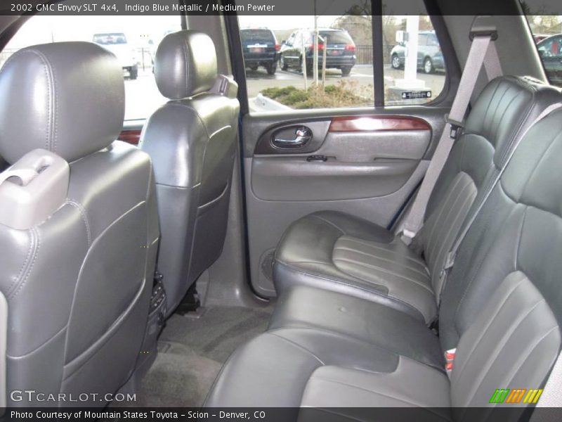 Indigo Blue Metallic / Medium Pewter 2002 GMC Envoy SLT 4x4