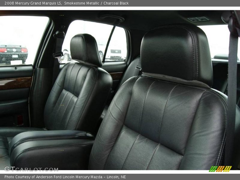 Smokestone Metallic / Charcoal Black 2008 Mercury Grand Marquis LS
