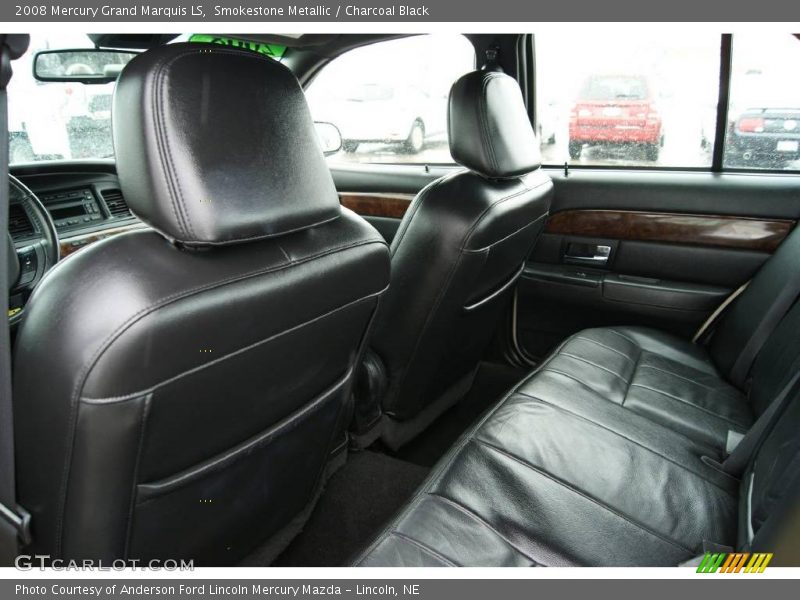 Smokestone Metallic / Charcoal Black 2008 Mercury Grand Marquis LS