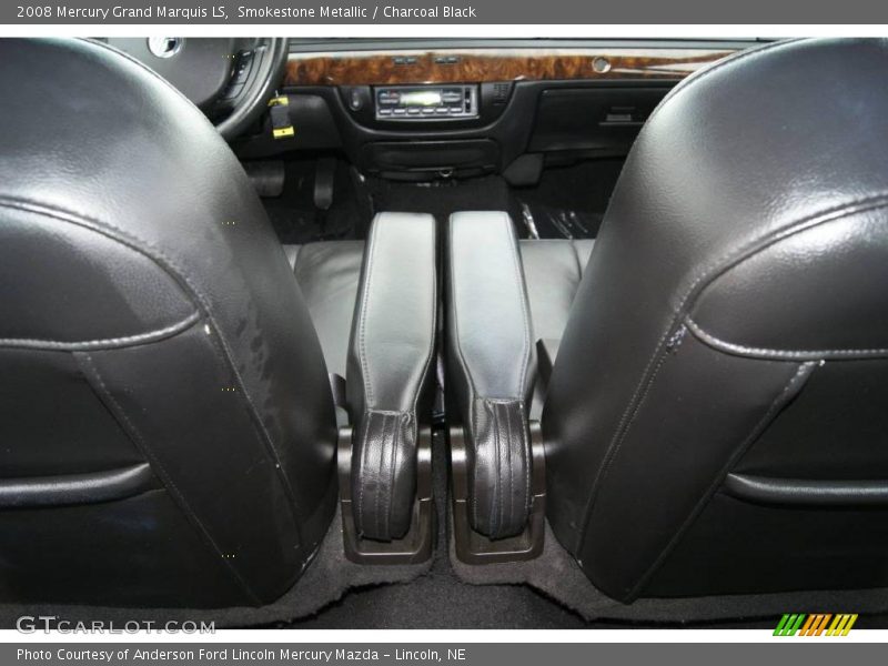 Smokestone Metallic / Charcoal Black 2008 Mercury Grand Marquis LS