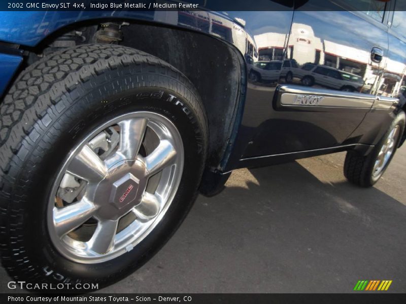 Indigo Blue Metallic / Medium Pewter 2002 GMC Envoy SLT 4x4