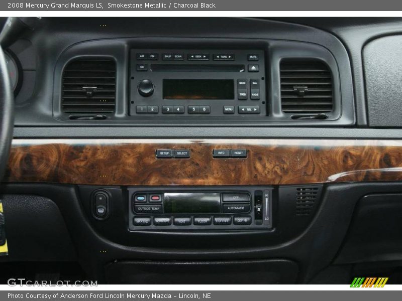 Smokestone Metallic / Charcoal Black 2008 Mercury Grand Marquis LS