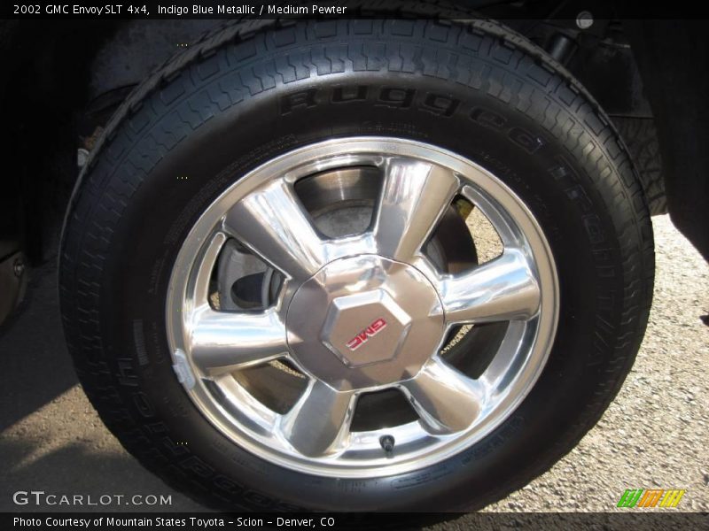 Indigo Blue Metallic / Medium Pewter 2002 GMC Envoy SLT 4x4