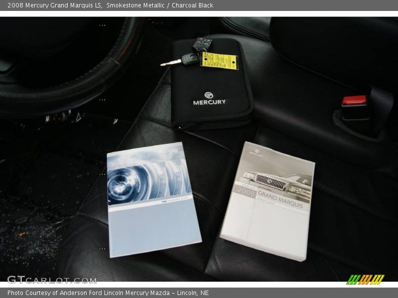 Smokestone Metallic / Charcoal Black 2008 Mercury Grand Marquis LS