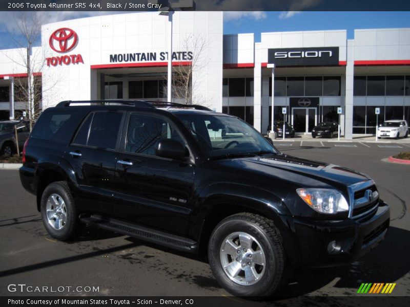 Black / Stone Gray 2006 Toyota 4Runner SR5 4x4