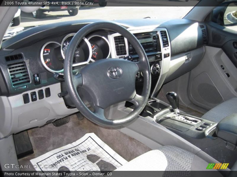 Black / Stone Gray 2006 Toyota 4Runner SR5 4x4