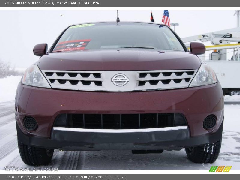 Merlot Pearl / Cafe Latte 2006 Nissan Murano S AWD