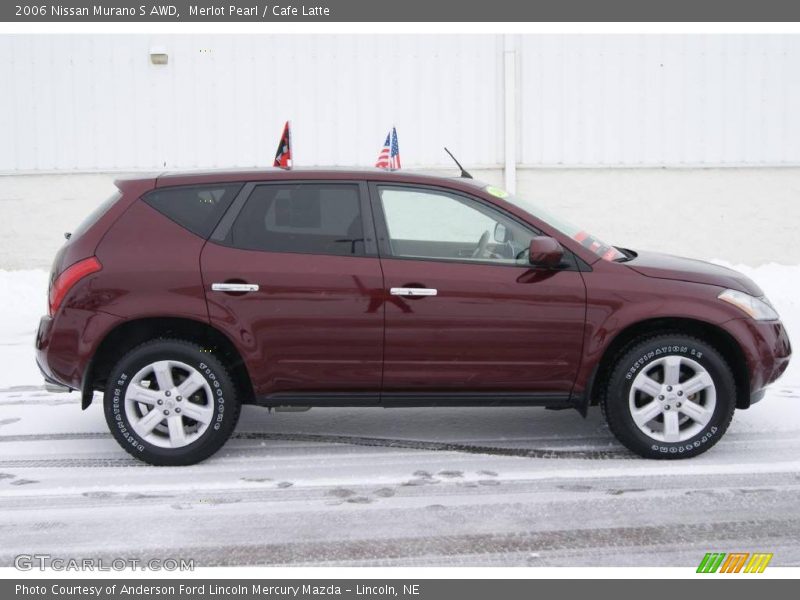 Merlot Pearl / Cafe Latte 2006 Nissan Murano S AWD