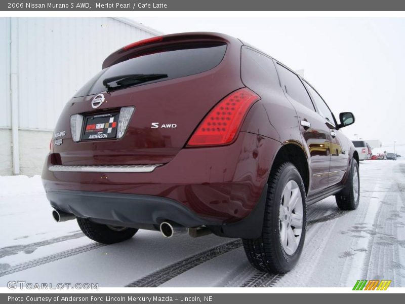 Merlot Pearl / Cafe Latte 2006 Nissan Murano S AWD