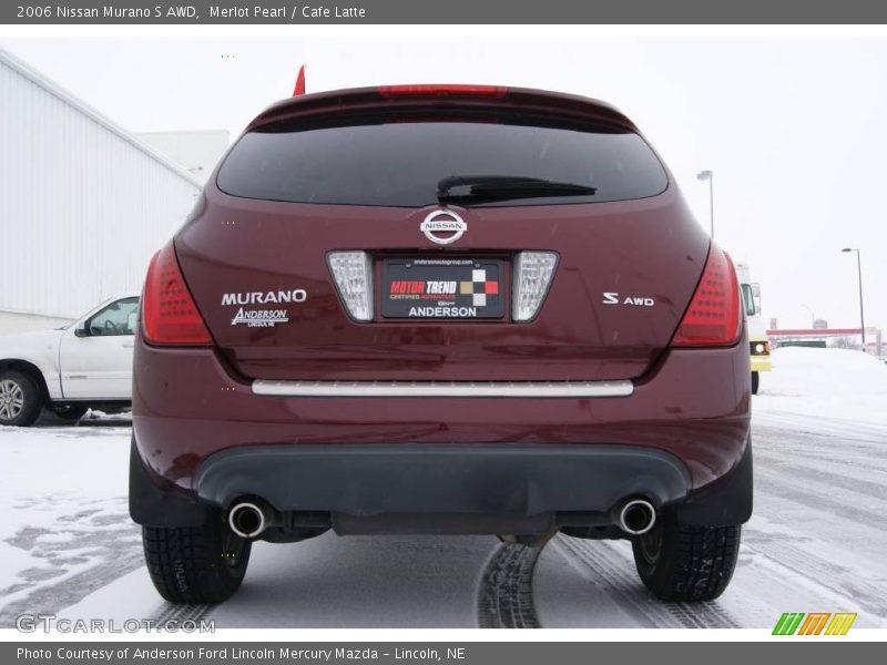 Merlot Pearl / Cafe Latte 2006 Nissan Murano S AWD