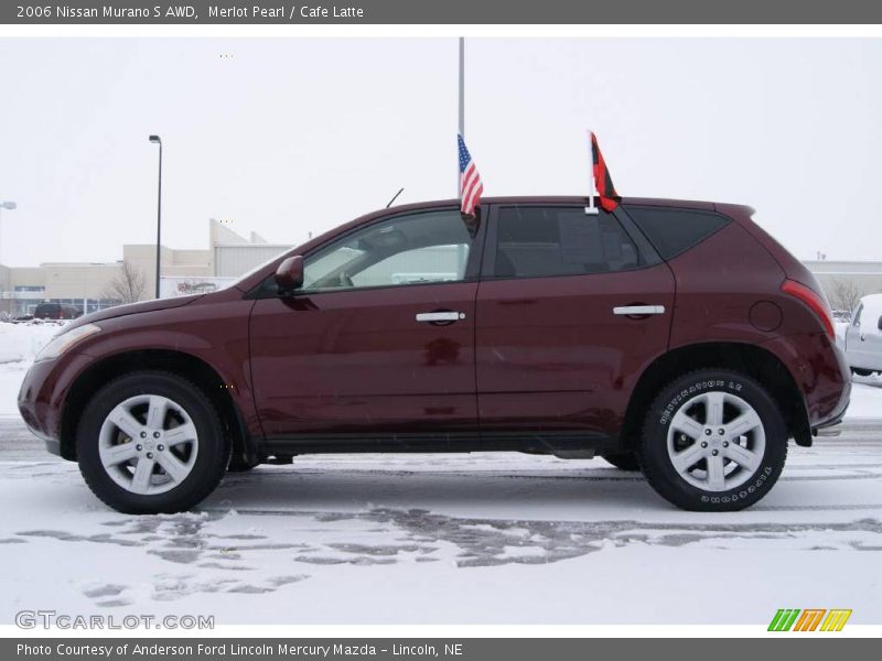 Merlot Pearl / Cafe Latte 2006 Nissan Murano S AWD