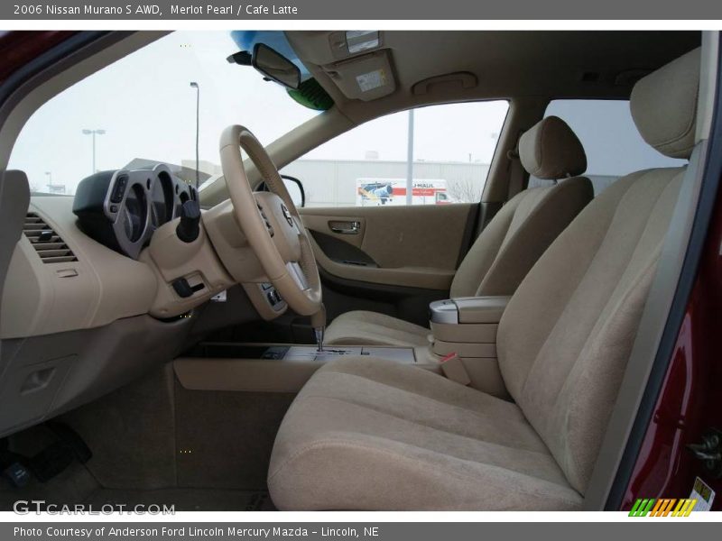 Merlot Pearl / Cafe Latte 2006 Nissan Murano S AWD