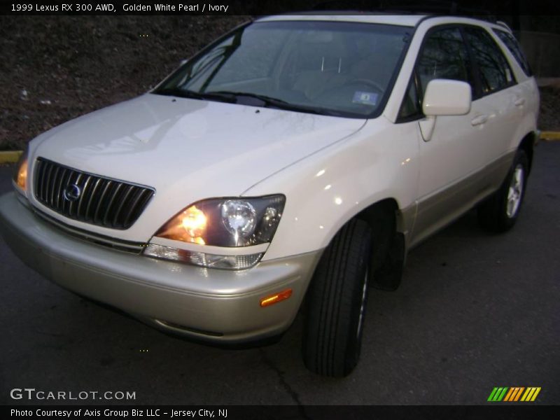 Golden White Pearl / Ivory 1999 Lexus RX 300 AWD