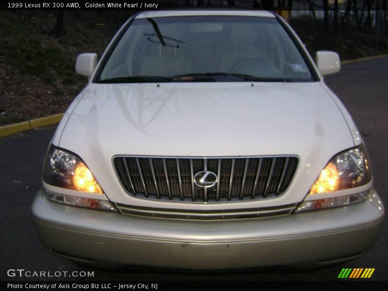 Golden White Pearl / Ivory 1999 Lexus RX 300 AWD