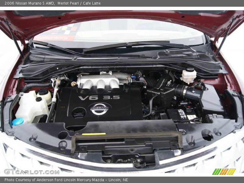 Merlot Pearl / Cafe Latte 2006 Nissan Murano S AWD