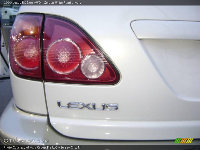 Golden White Pearl / Ivory 1999 Lexus RX 300 AWD