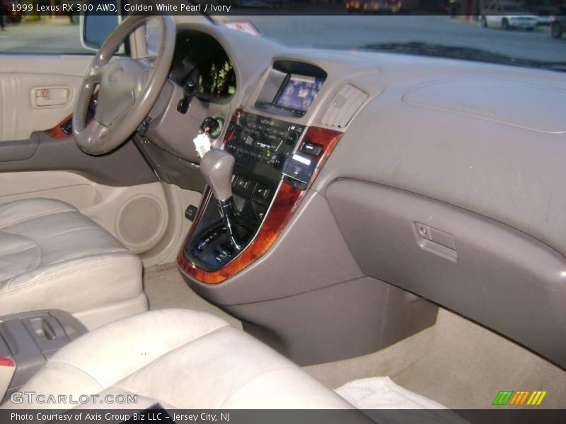 Golden White Pearl / Ivory 1999 Lexus RX 300 AWD