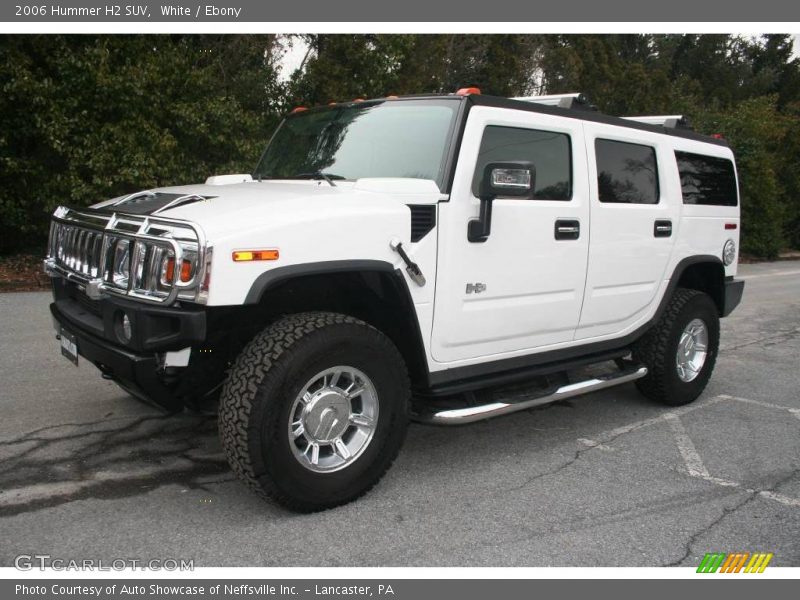 White / Ebony 2006 Hummer H2 SUV