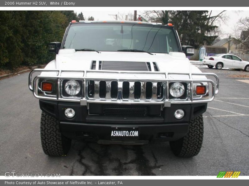 White / Ebony 2006 Hummer H2 SUV