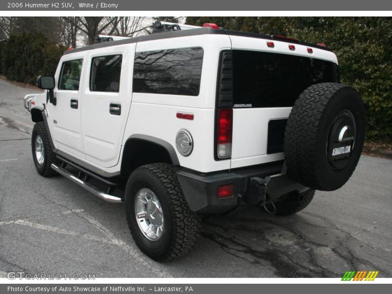 White / Ebony 2006 Hummer H2 SUV