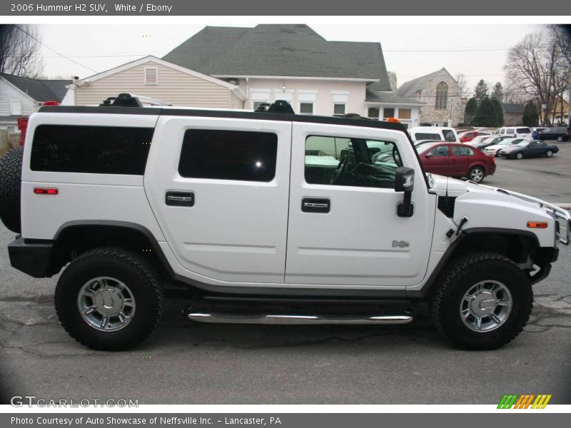 White / Ebony 2006 Hummer H2 SUV