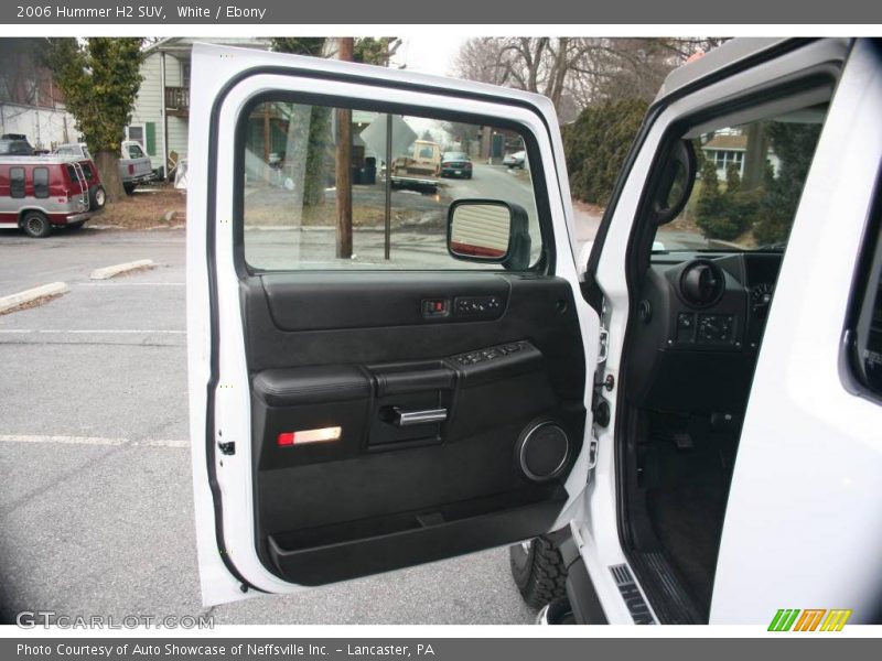 White / Ebony 2006 Hummer H2 SUV