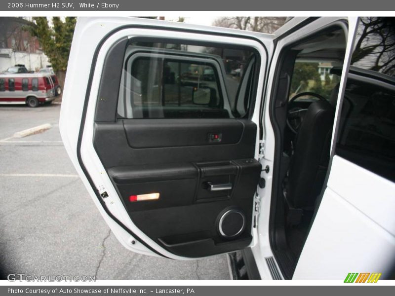 White / Ebony 2006 Hummer H2 SUV