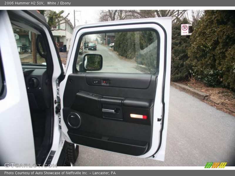 White / Ebony 2006 Hummer H2 SUV