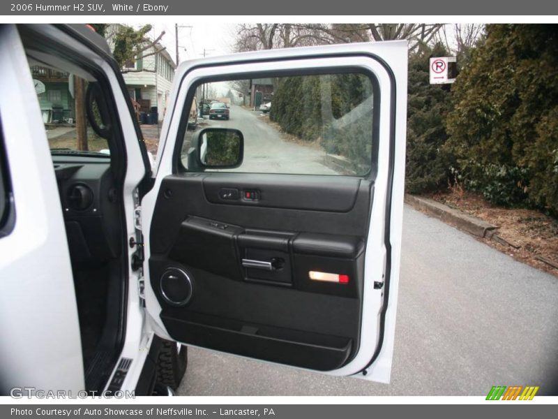 White / Ebony 2006 Hummer H2 SUV