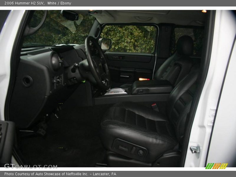 White / Ebony 2006 Hummer H2 SUV