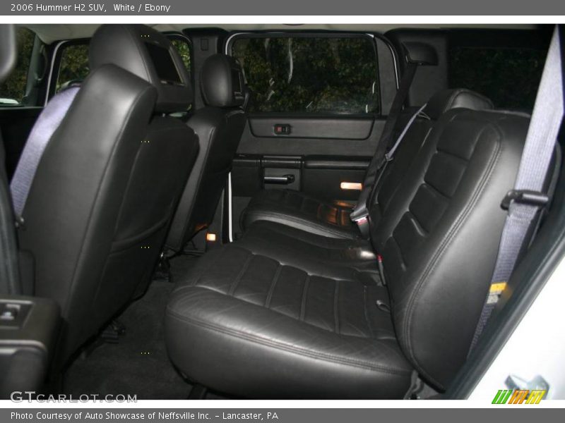 White / Ebony 2006 Hummer H2 SUV