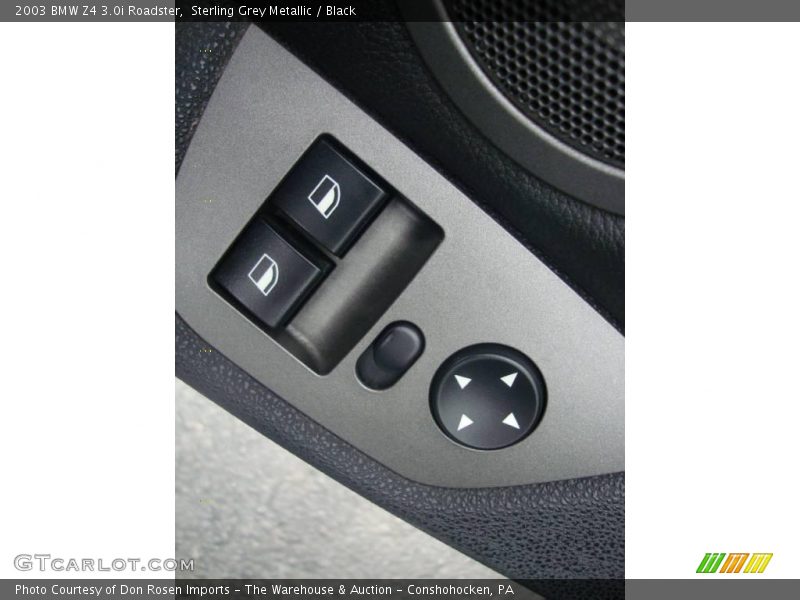Sterling Grey Metallic / Black 2003 BMW Z4 3.0i Roadster